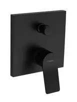 Hansgrohe Vivenis – į sieną įmontuojamas vonios maišytuvas, skirtas 2 vartotojams, matinis juodas 75415670