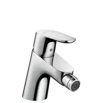 Hansgrohe Focus E2 – bidė maišytuvas su išleidimo komplektu Push-Open, chromuotas 31922000