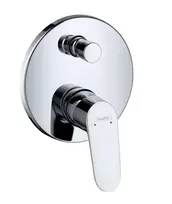 Hansgrohe Focus E2 – vonios kambario vienos rankenos maišytuvas – įmontuojamas, chromuotas 31945000