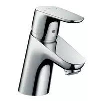 Hansgrohe Focus E2 – praustuvo vienos rankenos maišytuvas 70, su išleidimo komplektu Push-Open, chromuotas 31604000
