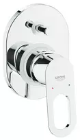 Grohe BauLoop – vonios maišytuvas – įmontuojamas, su montavimo korpusu, chromuotas 29041000