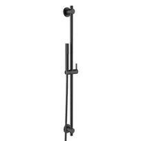 Kludi Nova Fonte – dušo komplektas su sieniniu laikikliu, strypu 90 cm ir žarna, juodas matinis 2084039-15