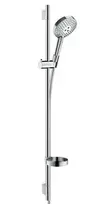 Hansgrohe Raindance Select S – dušo komplektas 120, 3jet P su dušo strypu 90 cm, chromuotas 27667000
