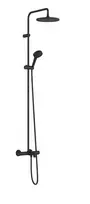 Hansgrohe Vernis Blend – dušo komplektas Showerpipe 240 su vonios termostatu, 2 srovių tipai, matinė juoda 26899670