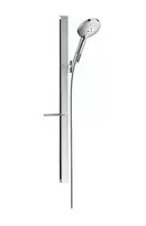 Hansgrohe Raindance Select S – dušo komplektas 120, EcoSmart 9 l/min, 3 sroves, dušo strypas 90 cm, chromuotas 27649000