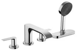 Hansgrohe Vivenis – vonios krašto maišytuvas, 4 skylių montavimas, sBox, chromuotas 75444000