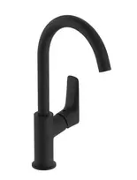 Hansgrohe Logis – praustuvo maišytuvas, EcoSmart, matinis juodas 71131670