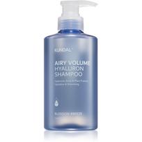 KUNDAL Airy Volume Hyaluron Shampoo drėkinamasis šampūnas apimčiai ir blizgesiui suteikti 500 ml