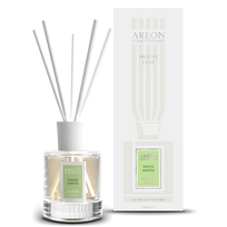 Namų kvapas su pagaliukais AREON MOON LINE WHITE SANTAL, 120 ml