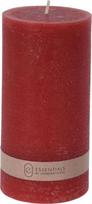 Cilindrinė žvakė ESSENTIAL RED, 7 x 14 cm