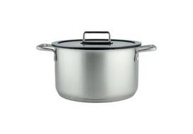 Nerūdijančio plieno puodas su dangčiu UNIWELL, 20 cm