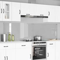 Virtuvės atbraila 2 pcs Skaidrus 110 x 60 cm grūdintas stiklas