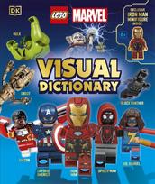 LEGO Marvel Visual Dictionary, With Exclusive LEGO Iron Man Minifigure