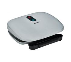 Heinner HEG-F1000SL - kontaktinis grilis 1000W/230V matinio chromo/juodos spalvos