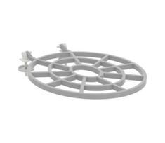 Ideal Standard VV612000 - Plastikinė grotelė skirta plautuvei 34x40,2 cm pilka
