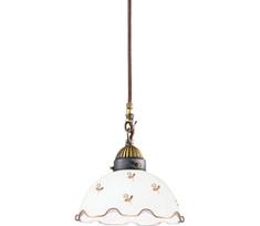 Kolarz 731.30.160- Pakabinamas šviestuvas su laidu NONNA 1xE27/75W/230V, skersmuo 20 cm, gėlės formos, rožinio aukso