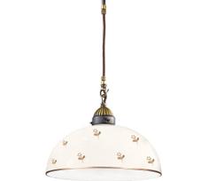 Kolarz 731.30.171 - Pakabinamas šviestuvas ant laido NONNA 1xE27/75W/230V, skersmuo 30 cm, gėlės formos, rožinio aukso