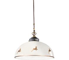 Kolarz 731.32.152 - pakabinamas šviestuvas ant laido NONNA 1xE27/75W/230V Ø 36 cm jeleni rožinio aukso