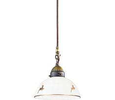 Kolarz 731.30.150 - Pakabinamas šviestuvas ant laido NONNA 1xE27/75W/230V, skersmuo 20 cm, jeleni rožinio aukso