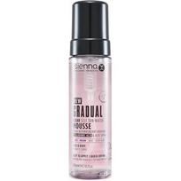 Sienna X Gradual Clear Self Tan Water Mousse Skaidrios laipsniško savaiminio įdegio putos, 190ml