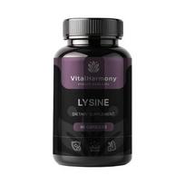 Vitalharmony Lysine Lizinas maisto papildas, 90 kapsulių