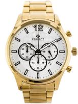 PERFECT CH01M VYRIŠKAS LAIKRODIS - CHRONOGRAFAS (zp355c) + DĖŽUTĖ