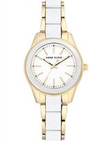 Anne Klein Auksinės Spalvos Moteriškas Laikrodis AK-3212WTGB + Dėžutė