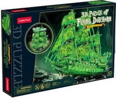 Cubic Fun Puzzles 3D Flying Dutchman glows in the dark