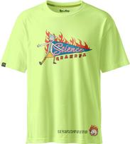 Rick And Morty T-Shirt, Science Grandpa, Light Green, L
