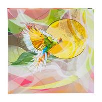 Albumas GOLDBUCH 24742 The Parrot 25x25/60psl | balti lapai | kampučiai/lipdukai | knyginio rišimo