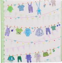 Albumas GOLDBUCH 24456 SWEET AND FRESH BOY 25x25/60psl | balti lapai | kampučiai/lipdukai | knyginio rišimo|pažeista pakuotė