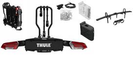 Thule EasyFold 3 dviračių laikiklis ant kablio 3 dviračiams su priedais