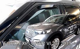 FORD EXPLORER 2019 →  (+OT) Langų vėjo deflektoriai keturioms durims