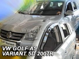 VOLKSWAGEN GOLF VI 5 durų  2009 → 2013 (+OT) Variant Langų vėjo deflektoriai keturioms durims