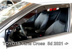 TOYOTA YARIS CROSS 5 dūrų 2021 →  (+OT) Langų vėjo deflektoriai keturioms durims