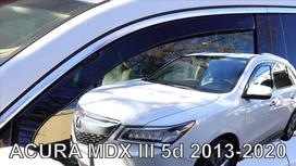 ACURA MDX 5durų  2013 → 2020 Langų  deflektoriai priekinėms durims