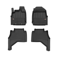 ISUZU D-MAX III pikapas, 4 durys, dviguba kabina 2019 → Guminiai kilimėliai aukštais borteliais ProLine 3D