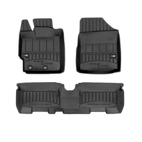 TOYOTA YARIS II 2005 → 2011 Guminiai kilimėliai aukštais borteliais ProLine 3D