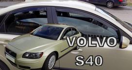VOLVO S40 4durų 2004 → 2012  (+OT) Langų vėjo deflektoriai keturioms durims