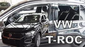 VOLKSWAGEN T-ROC  5 durų 2017 → (+OT) Langų vėjo deflektoriai keturioms durims