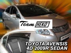 TOYOTA AVENSIS 5 durų 2009 → 2018 (+OT) Sedanas Langų vėjo deflektoriai keturioms durims