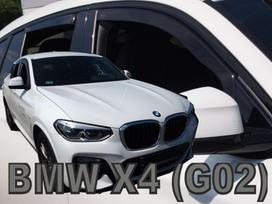 BMW X4 G02 5durų 2018  → (+OT) Langų vėjo deflektoriai keturioms durims