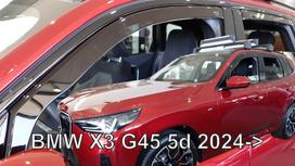 BMW X3 (G45) 5d 2024 → (+OT) Langų vėjo deflektoriai keturioms durims