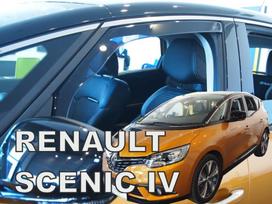RENAULT SCENIC IV 5 durų 2016 → 2022  Langų vėjo deflektoriai priekinėms durims