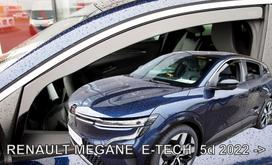 RENAULT MEGANE E-TECH  5d 2022 → Langų vėjo deflektoriai priekinėms durims