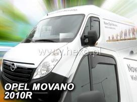 RENAULT MASTER 2010 → 2024 Langų vėjo deflektoriai priekinėms durims TRUMPI