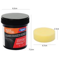 Rubber Repair Paste Nano Enhanced Trim Restorer for Plastic Car Bumper Dashboard Black Plastic Interior Repair Faded Scratched 150ml