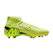 Nike Mercurial Superfly 10 Academy MG High-Top Limelight Hyper Crimson Unisex Cleats Yellow Volt FQ1456-300 40.5