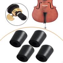 4x Violončelės pado antgaliai Neslystantys Lengvi Nešiojami Pado antgaliai Styginio instrumento priedai Be triukšmo