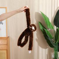 Ilgarankis beždžionės orangutango lėlė pliušinis žaislas mama ir sūnus lemūras tinginys lėlė vaikų raminanti lėlė 50cm（0.1kg）